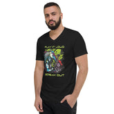 Play It Loud Unisex Short Sleeve V-Neck T-Shirt - Beyond T-shirts